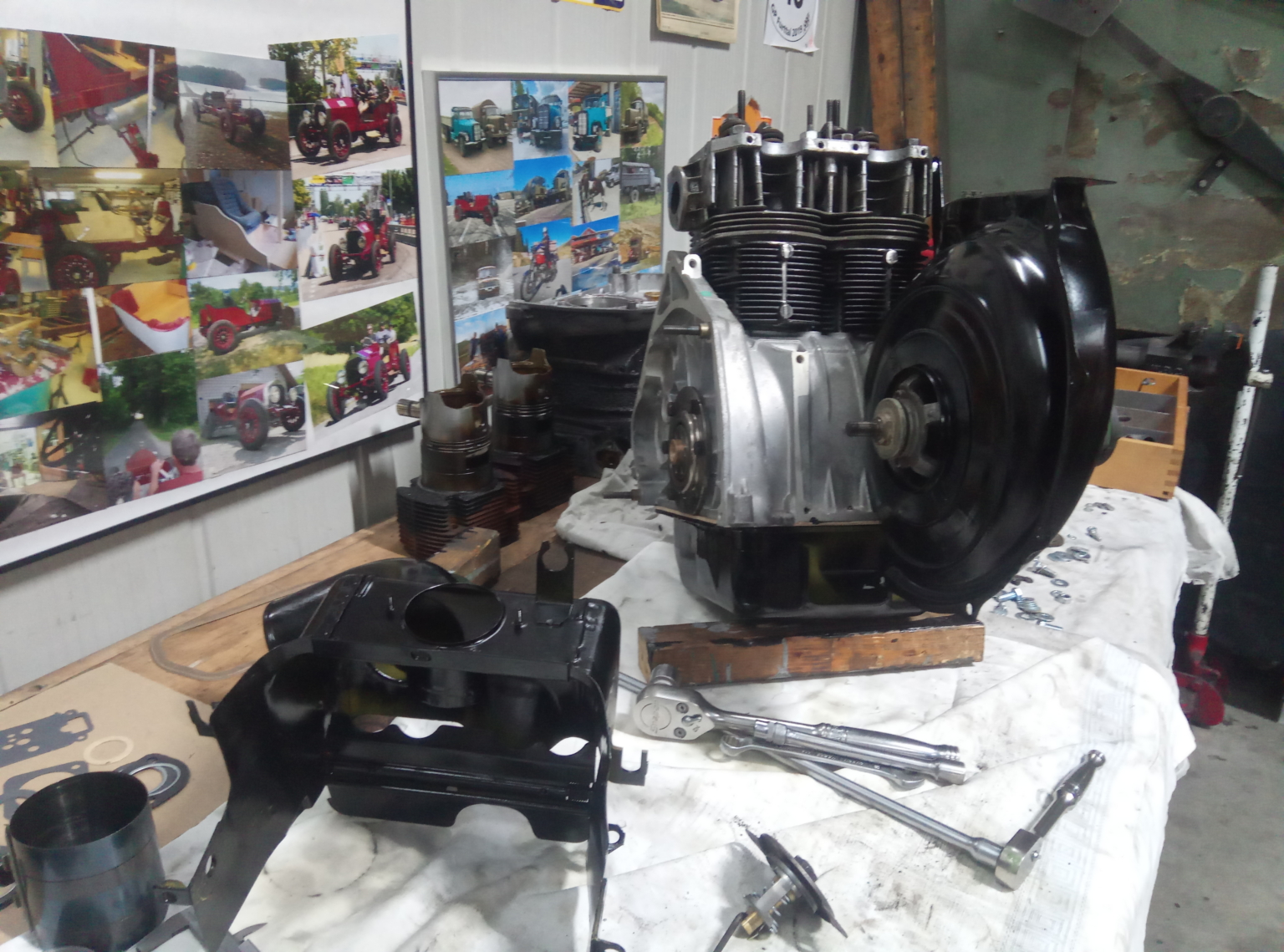 Motor Revision Fiat 500 Klassischefahrzeuge